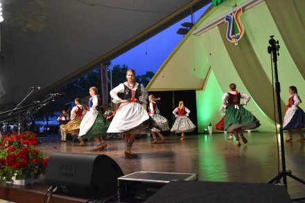 Piąty dzień Tygodnia Kultury Beskidzkiej w Wiśle - występy w wiślańskim amfiteatrze